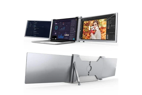 15.6 inch Trifold Portable Monitor 1080P