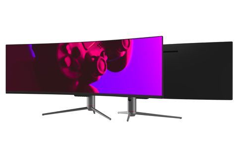 QSM 49″ Curved DFHD 32:9 Ultrawide 144Hz 6ms Gaming and Office Monitor
