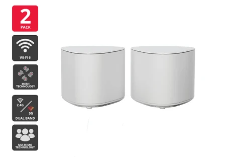 AX1800 Whole-Home Dual-Band Wi-Fi6 Mesh System (2 Pack)