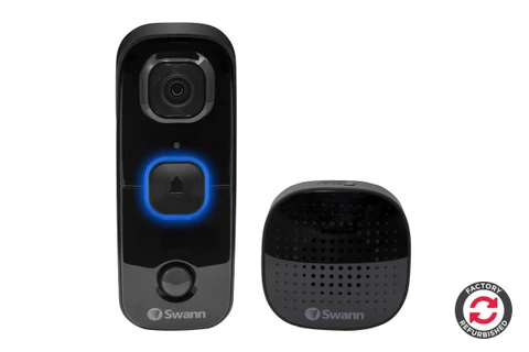 Swann Buddy 1080p Security Camera Doorbell & Chime Kit with Wifi